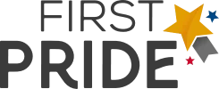 25 first pride logo